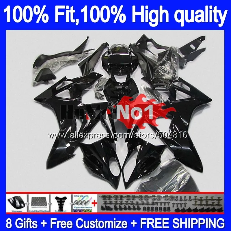 

Injection For BMW S 1000RR 1000 RR 32MC.20 S1000 RR 2009 2010 2011 2012 2013 2014 black glossy S1000RR 09 10 11 12 13 14 Fairing