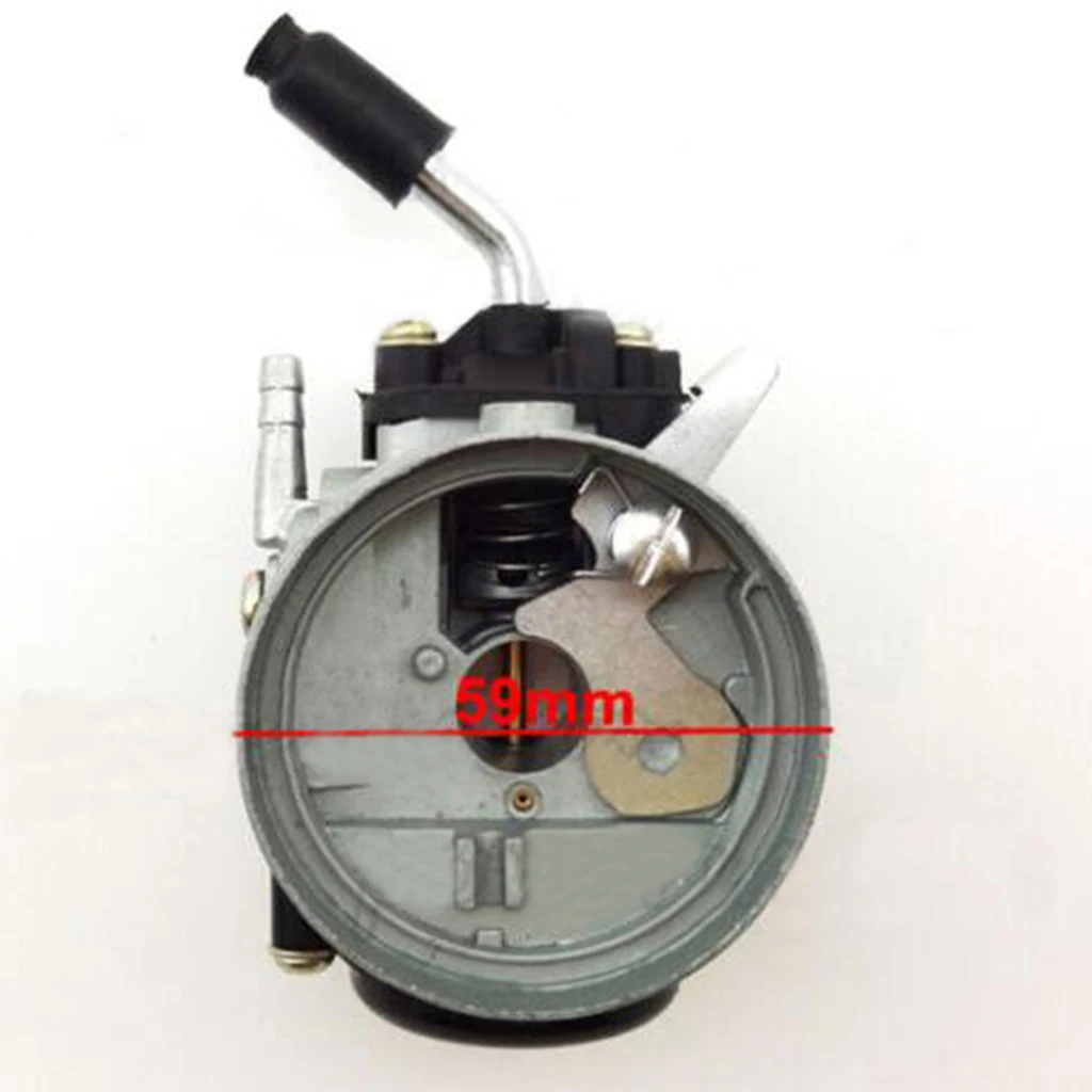 Однотонный карбюратор 19 мм + прочный Красный Очиститель воздушного фильтра 58 для