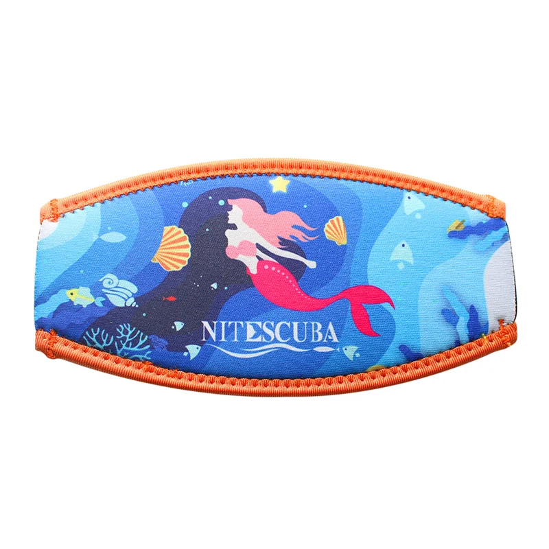 Неопреновая Маска для подводного плавания ремешок головы мягкая защитная