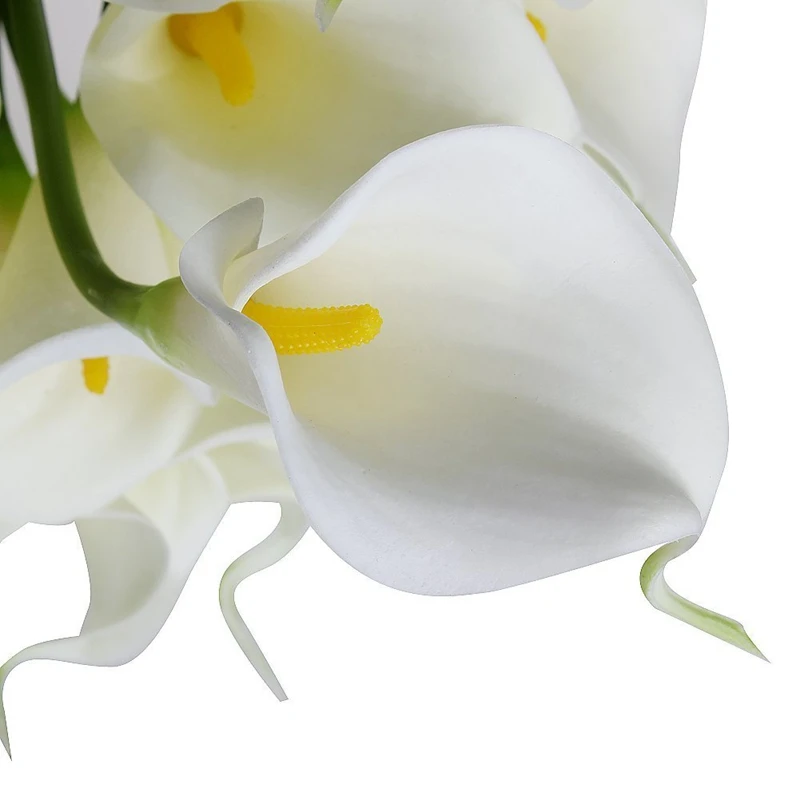 

Calla Lily Bridal Wedding Bouquet 20 head Latex Real Touch