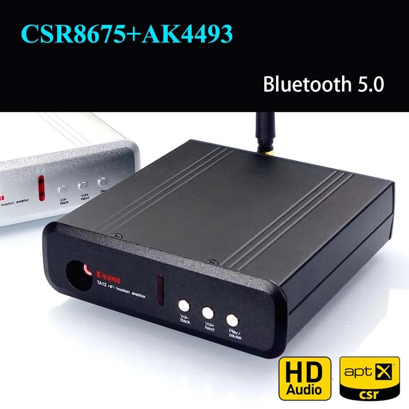 Плата приемника TA12 CSR8675 AK4493 Bluetooth 5 0 декодирование DAC Hi Fi аудио адаптер