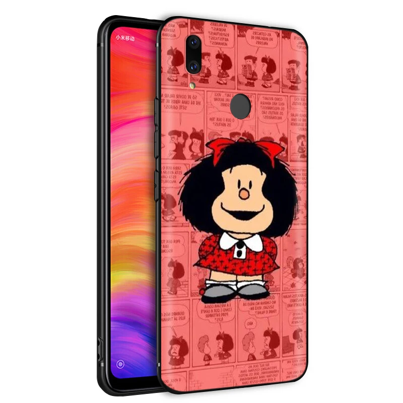 Чехол YIMAOC Mafalda для Xiaomi Redmi Note 4 4x 4a 5 5a 6 8 8A MI 9 10 8T Pro Plus | Мобильные телефоны и