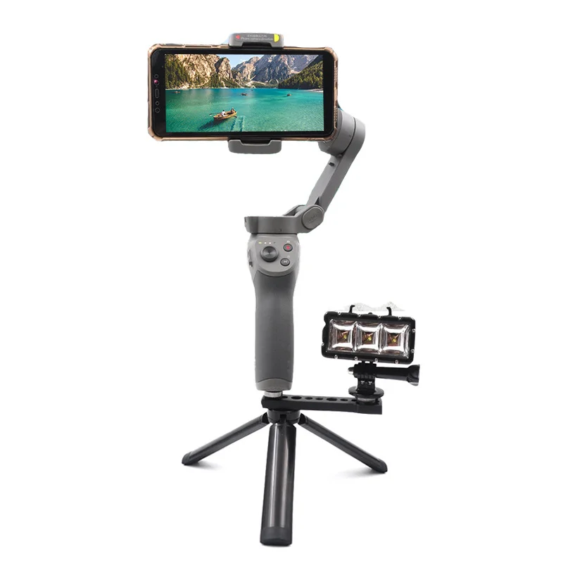 Для DJI OSMO Mobile 3 Аксессуары удлинитель держатель адаптера 1/4 винт кронштейн крепление для DJI OSMO Mobile 2 ручной карданный