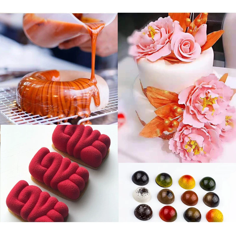 Печатная плата французский съедобный блестящий порошок пищевой цветной напиток