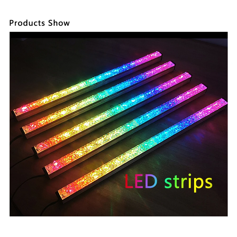 

Computer Case Decoration Flexible Lamp Tape PC Case 3 Pin LED Motherboard Light Strip Chassis Light with Magnetic