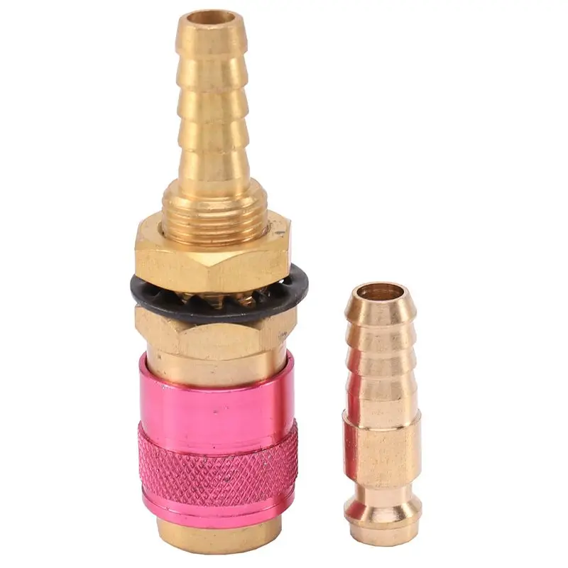 2 шт./компл. 8 мм быстрый соединитель фитинги с водяным охлаждением и газовый