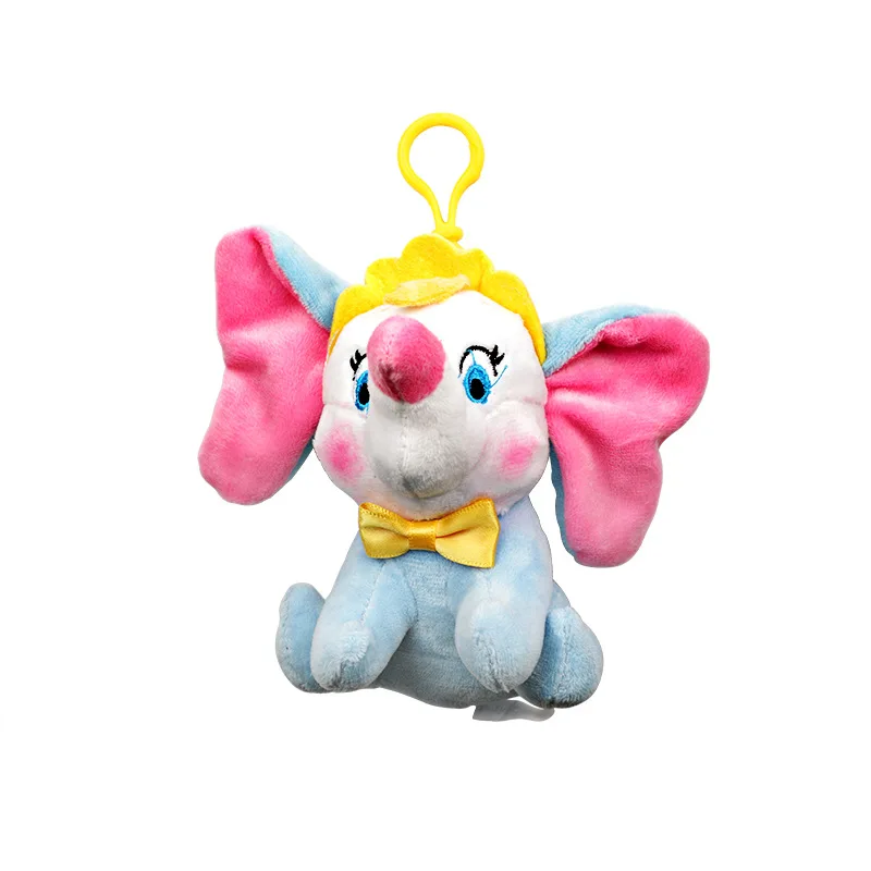 

Disney Cartoon Plush Dumbo New Doll Keychain Female Creative Handmade Gift Lovely Quality Key Chain Lovers Bags Pendant Toys