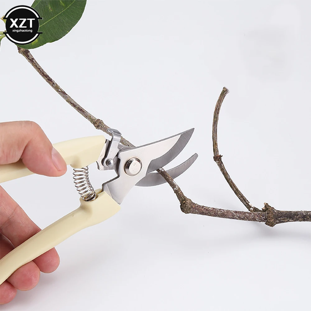 

1Pcs Pruner Tree Cutter Gardening Pruning Shear Scissor Stainless Steel Cutting Tools Set Home Tools Anti-slip