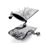 Фланелевая сумка для наушников, водонепроницаемые сумки для хранения гарнитуры, портативный чехол для переноски, аксессуары для наушников iphone, мини-Чехол