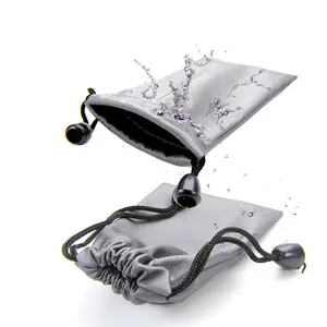 Фланелевая сумка для наушников, водонепроницаемые сумки для хранения гарнитуры, портативный чехол для переноски, аксессуары для наушников iphone, мини-Чехол