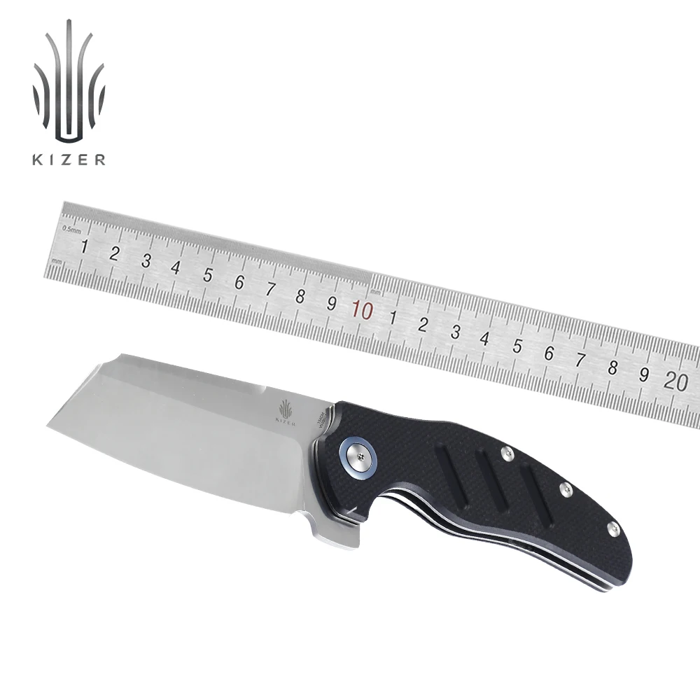 Нож для выживания Kizer C01C XL овчарка V5488C1 складной нож с лезвием используемый