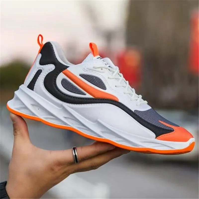 

Designer men sports shoes casual mesh breathable platform sneakers men's fashion all-match running bottom shoes mens loafers