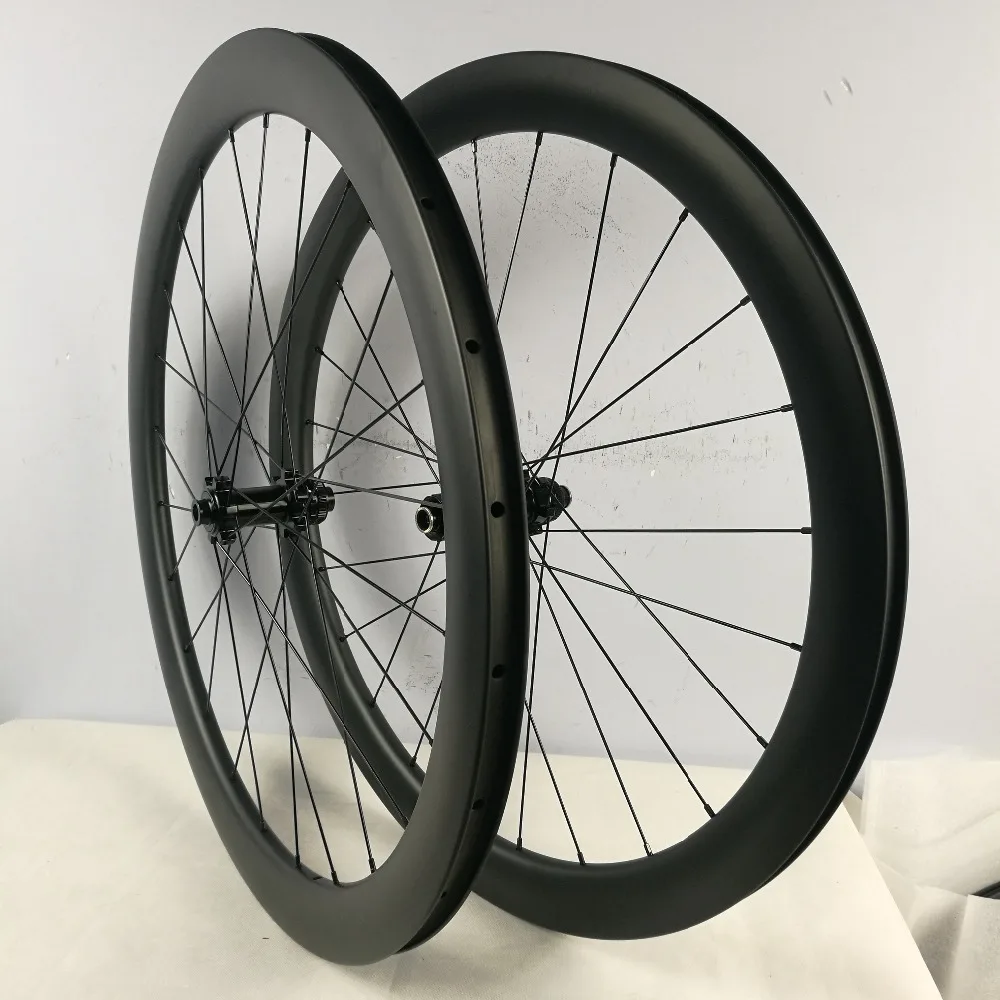 BIKEDOC карбоновые колеса дисковый тормоз 700C 25 мм ширина колеса карбоновый дорожный вилсет под дисковый тормоз клинчер Ruedas Bicicleta Carretera