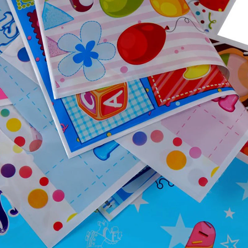 

10pcs Plastic Candy Bag Child Party Loot Bags Birthday Gift Supplies Decor