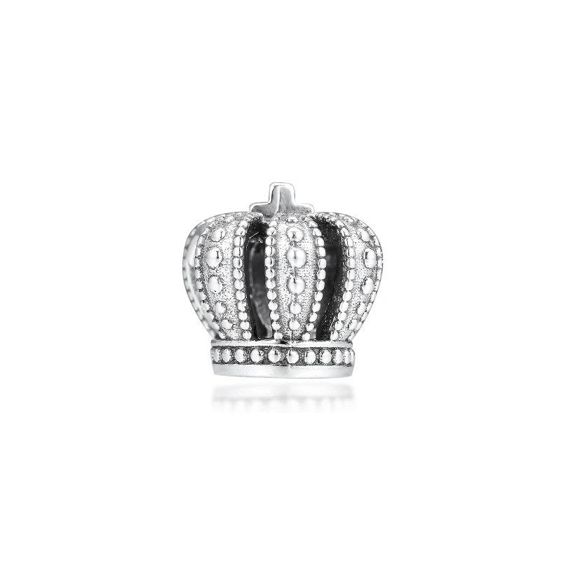

Fit Pandora Bracelets Sparkling Royal Crown Charms 925 Original Sterling Silver Beads for Jewelry Making DIY Women