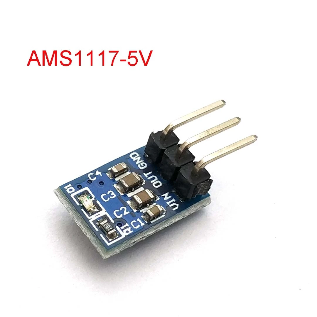Понижающий источник питания 5 0 V модуль AMS1117 800MA с автоматическим регулированием