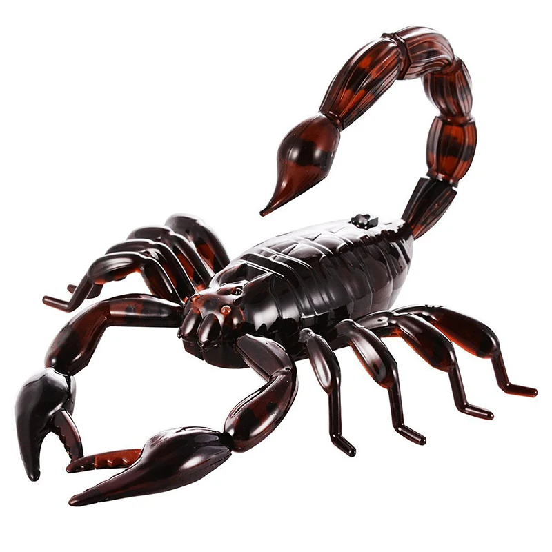 

Remote Control Scorpion, Infrared Radio Control Kids Toy RC Scorpion Realistic Simulation Joke Scary Trick Toys Kids Gift: Black