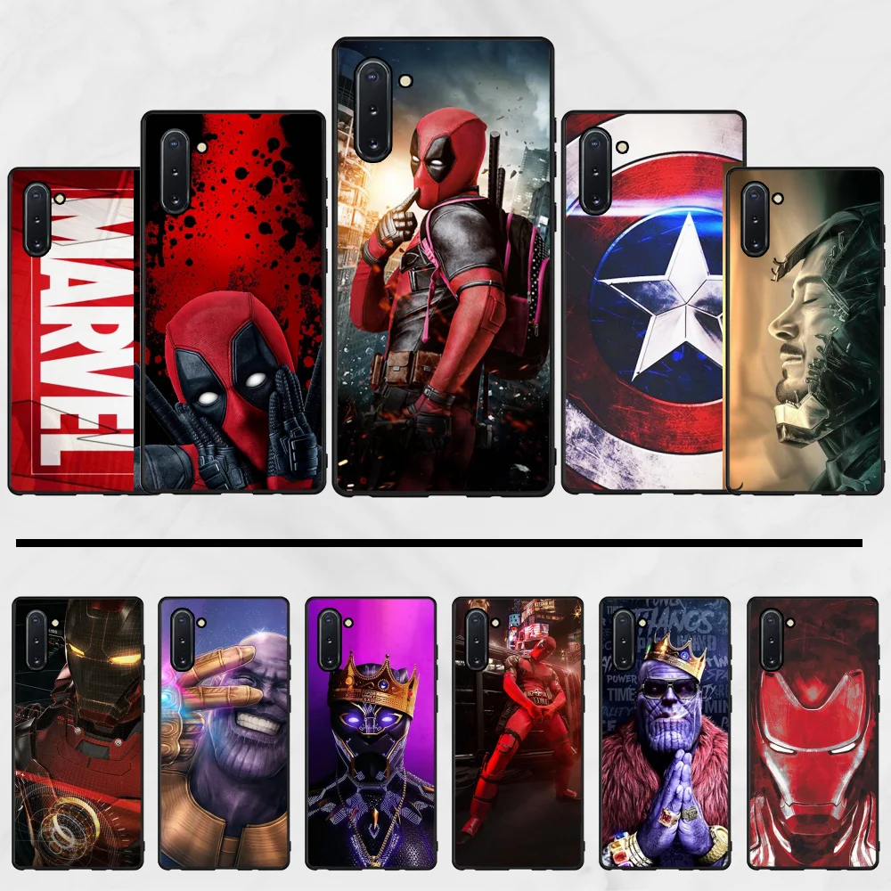Для samsung note 7 Чехол Marvel Heroes DIY раскрашенный Шикарный чехол для телефона 8 9 10