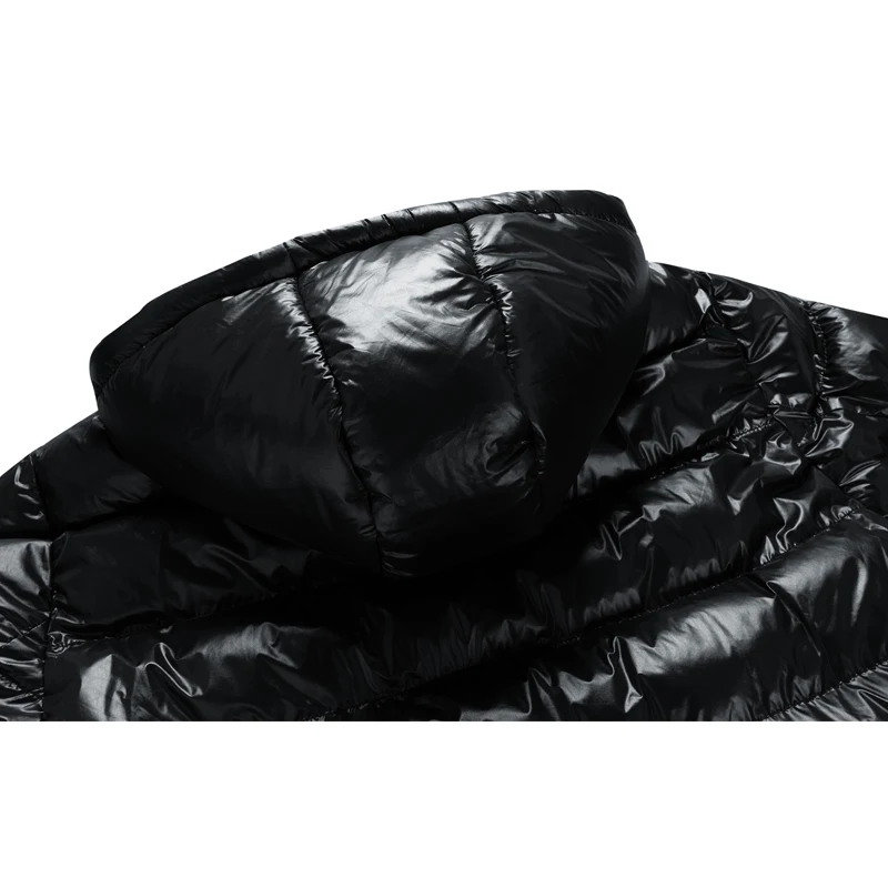 2021 New Double Face Waterproof Winter Jacket Men Casual Solid Color Removable Hat Windproof Parkas Men Streetwear Warm Coat Men