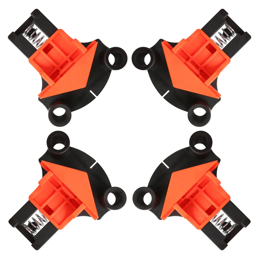 

4pcs Multi-functional Woodworking 90 Degree Right Angle Clips Adjustable Picture Frame Corner Fixed Clamps Holder For Welding
