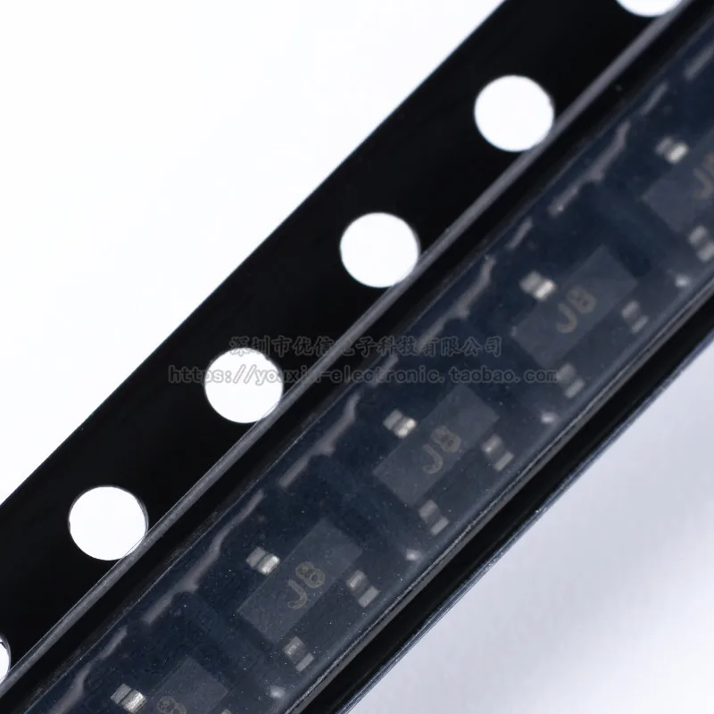 100 шт./1 лот оригинальный S9018 Шелковый экран J8 SOT 23 NPN 15 в 50 мА SMD