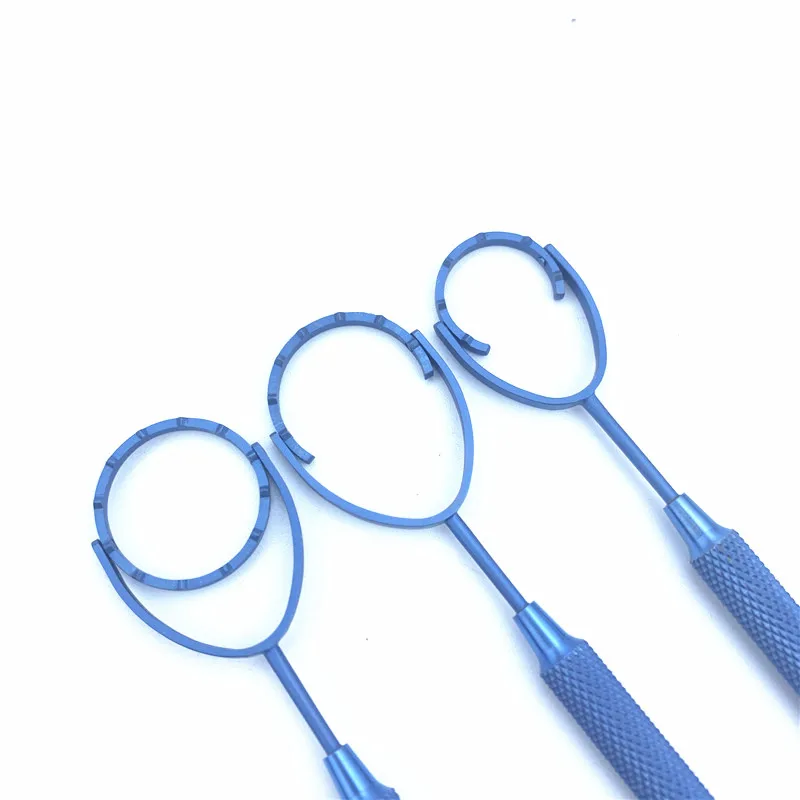 Фиксатор для глазного кольца из титанового сплава кольцо фиксации с