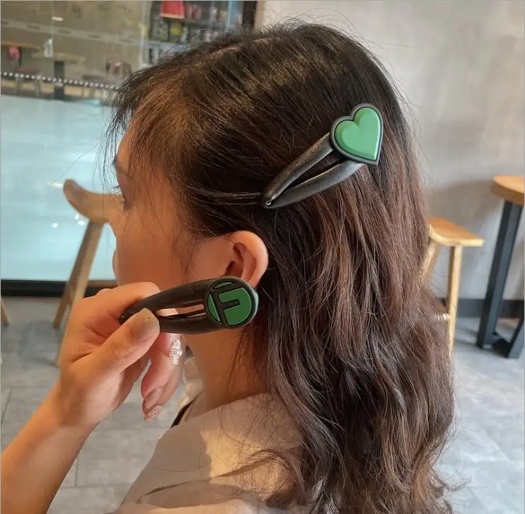 

60Pcs/Lot Simple Green Clip Lovely Girl Hair Band Rope Ponytail Circle Leather Set Temperament Styling Accessories HA2515