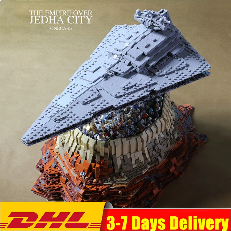 В наличии строительные блоки DHL MOC 18916 5000 + шт. Звездные игрушки война Империя над