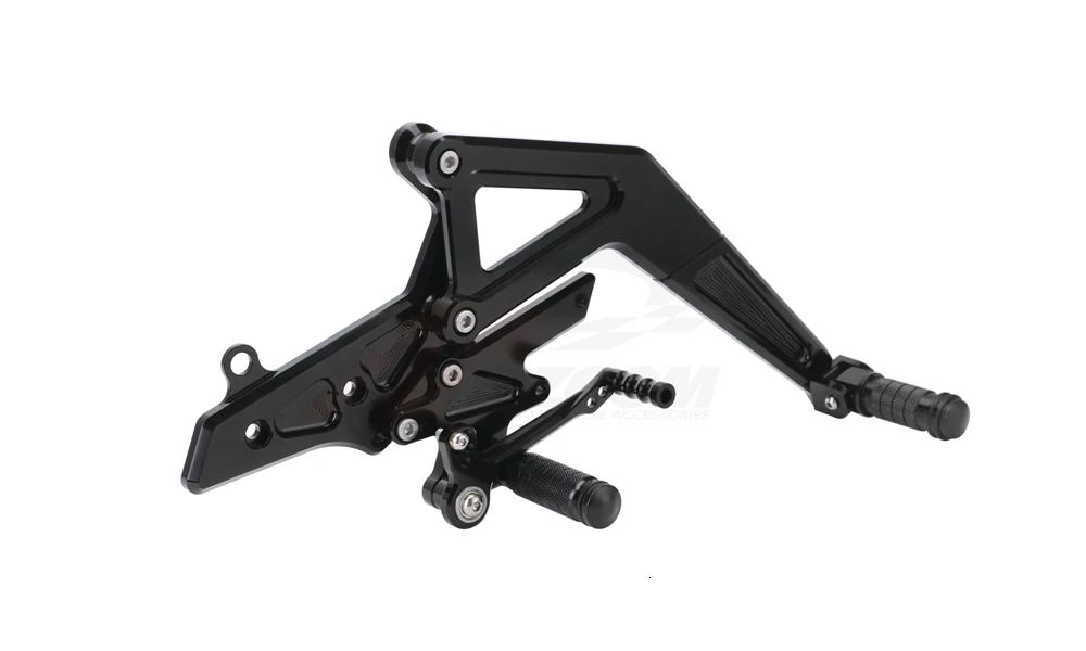 CNC алюминиевый мотоцикл Регулируемый Rearset задний Набор Подножки педаль Подножка для Kawasaki Ninja 650 ER-6N/ER-6F 2012 2013