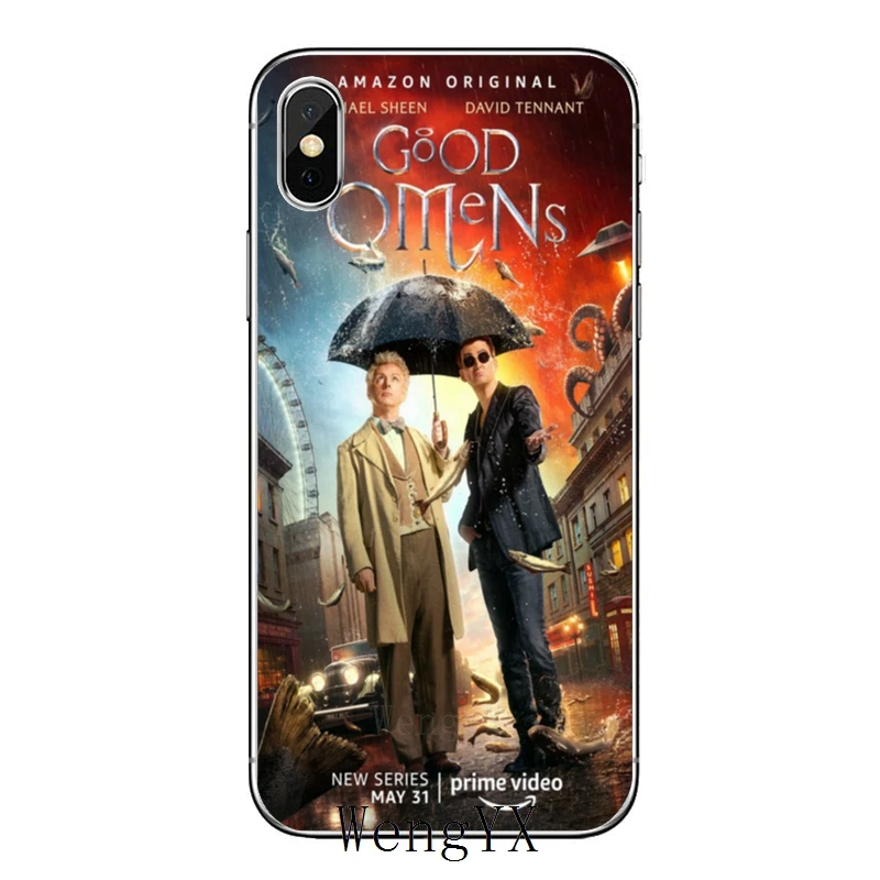 ТВ Good Omens для samsung Galaxy S10 Lite S9 S8 S7 S6 edge Plus S5 S4 Note 9 8 5 4 mini чехол - Цвет: Good-Omens-A-08