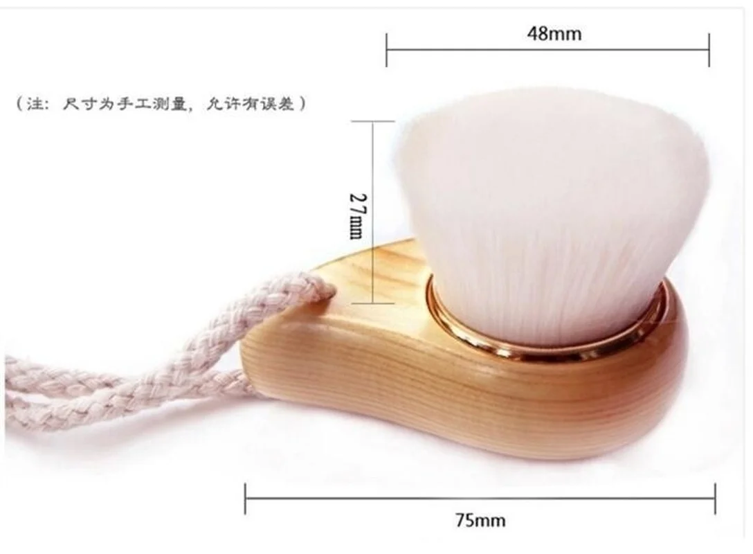 Мягкий волоконный отшелушивающий скраб для лица глубокое очищение мыть поры