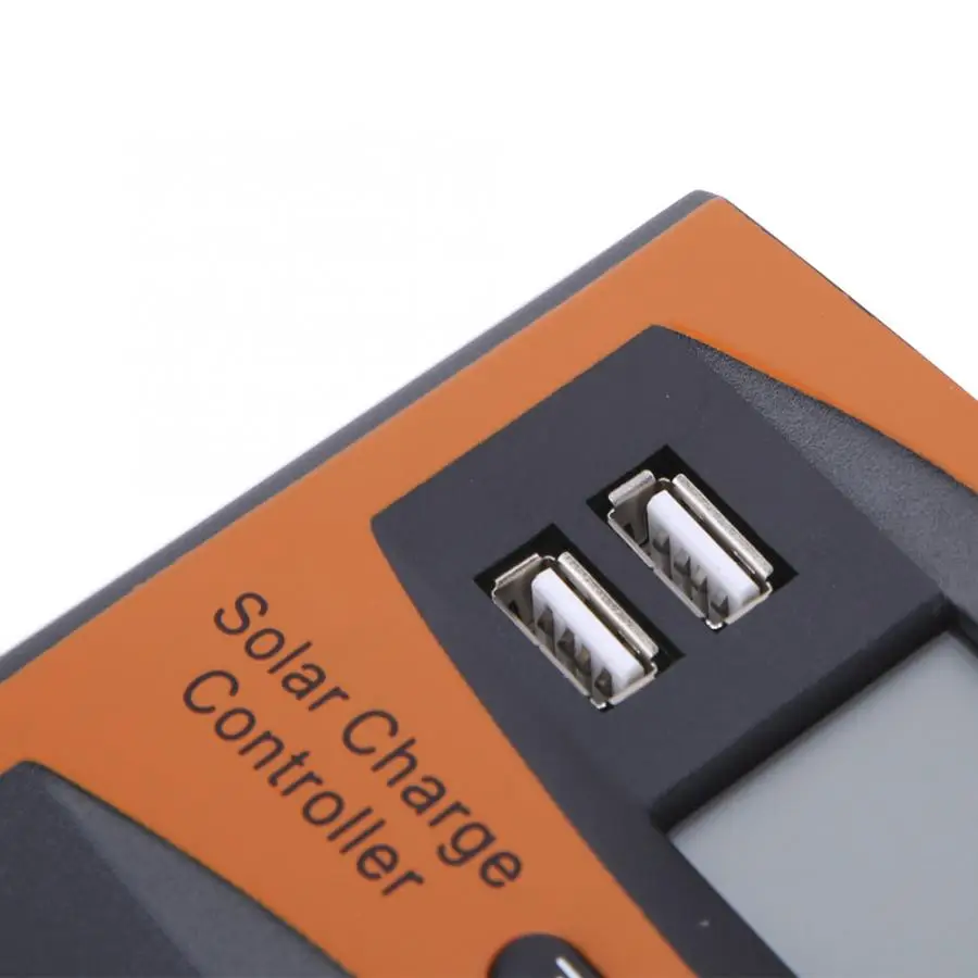 20A 12V 24V PWM Solar Charge Controller Automatic Identification LCD Dual USB Panel Regulator Battery Charger | Обустройство дома