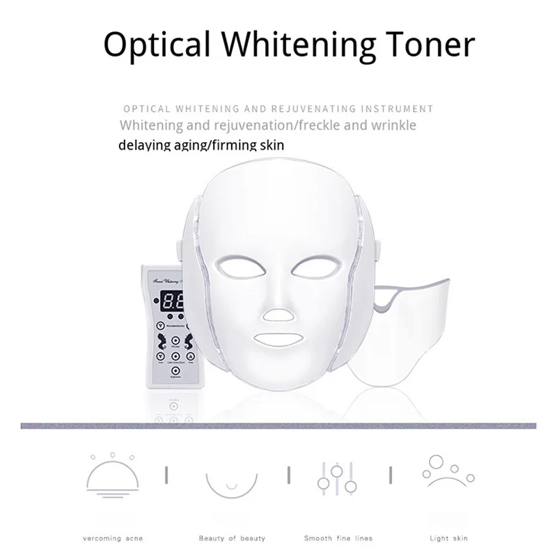 IPL Led маска инструмент для красоты цветной светильник инфракрасная