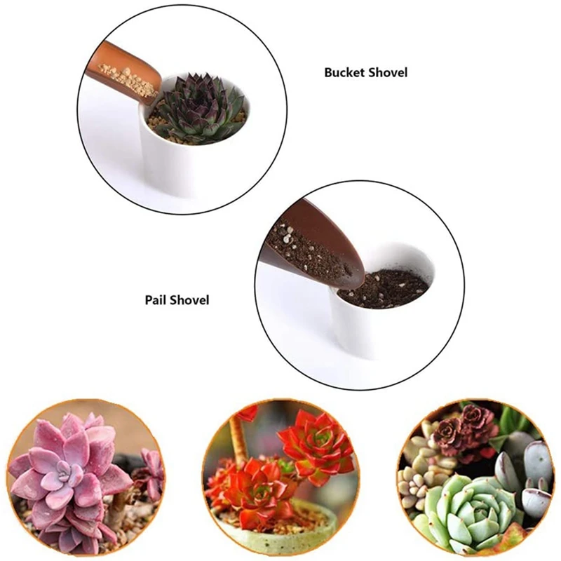 

14Pcs Mini Garden Tools Transplanting Tools Succulent Tools Planting Tool Set for Miniature Fairy Garden Plant Care