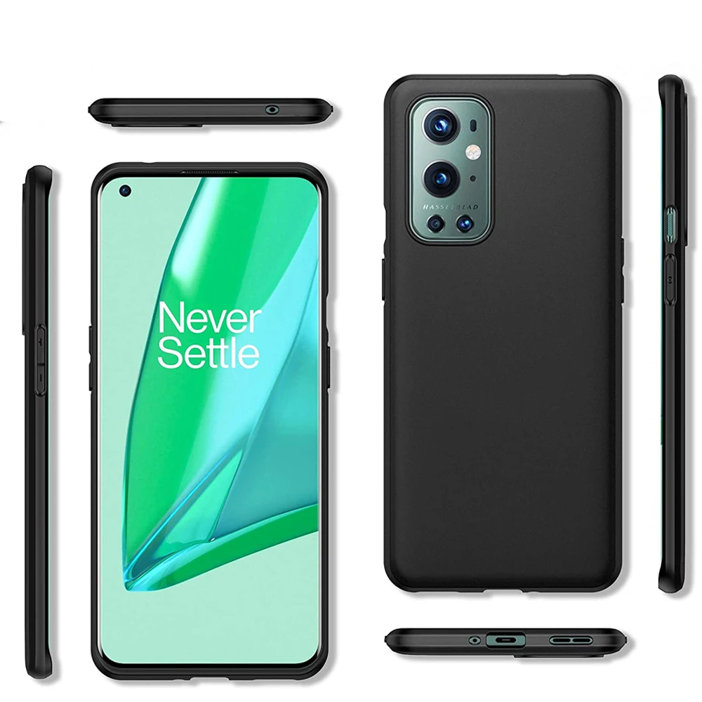 Матовый чехол для oneplus 9 pro противоударный Ультратонкий Мягкий из ТПУ с откидной