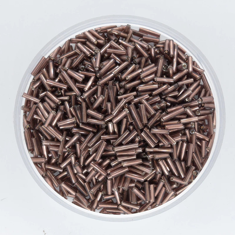 6 мм серебряный цвет A005 длинные бусины с подкладкой чешское стекло бисер 500 шт./лот