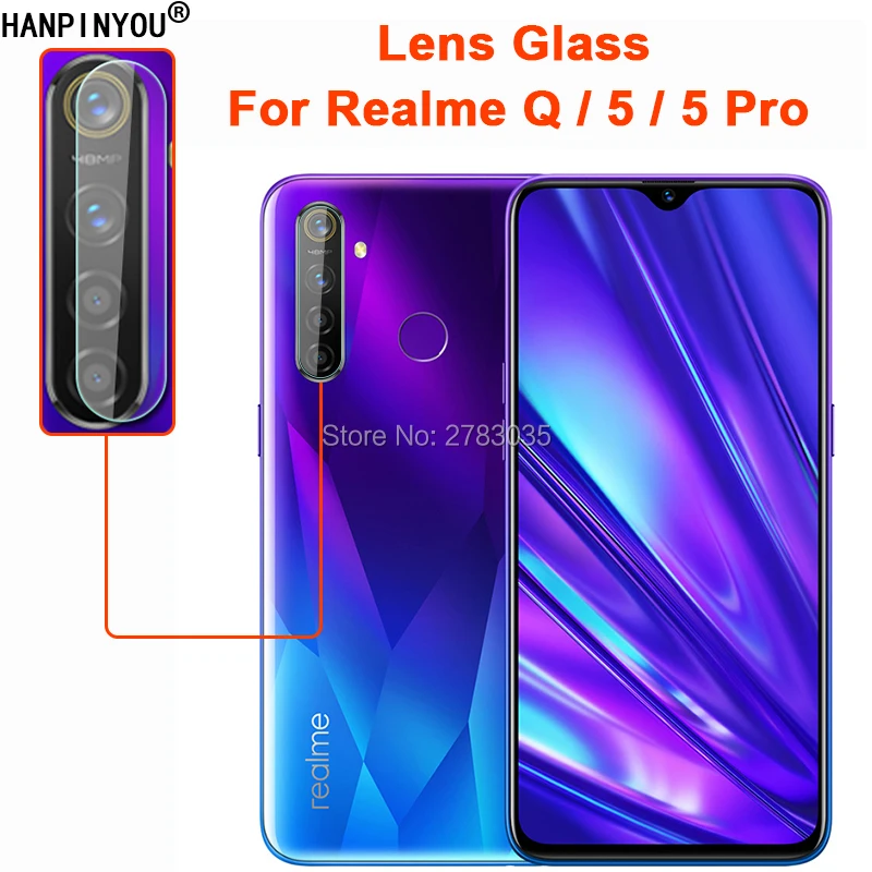 Прозрачная ультратонкая Защитная пленка для объектива задней камеры OPPO Realme 5 / Pro