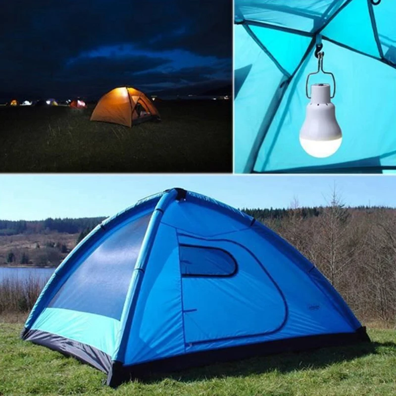 

20W Solar Bulb Panel 140LM USB 7-8 Hours Outdoor Camping