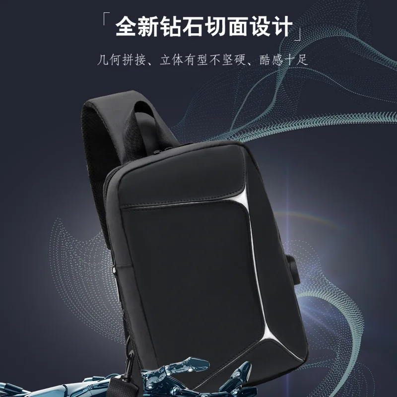 

Fashion Handbag Science Technology Sense New Crossbody Bags Geometry neural Casual Business Travel Bag Large Capacity Bag