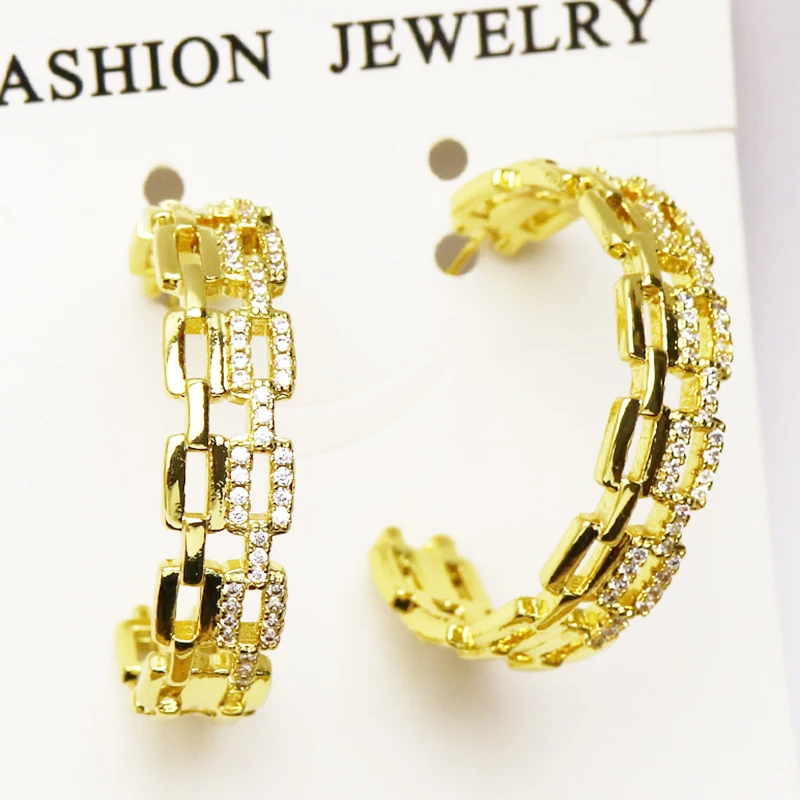 

Серьги-кольца женские, 10 пар, в виде колец геометрической формы, с кристаллами, в подарок, 8149