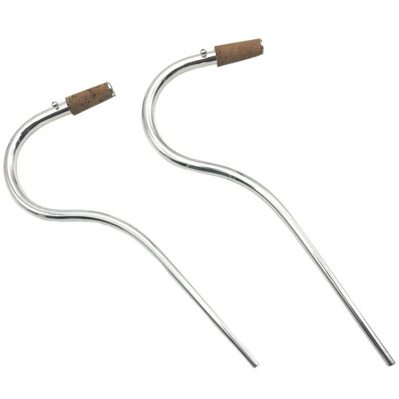 2 шт. Bassoon металлический посеребренный бокал корковый мундштук|Детали и