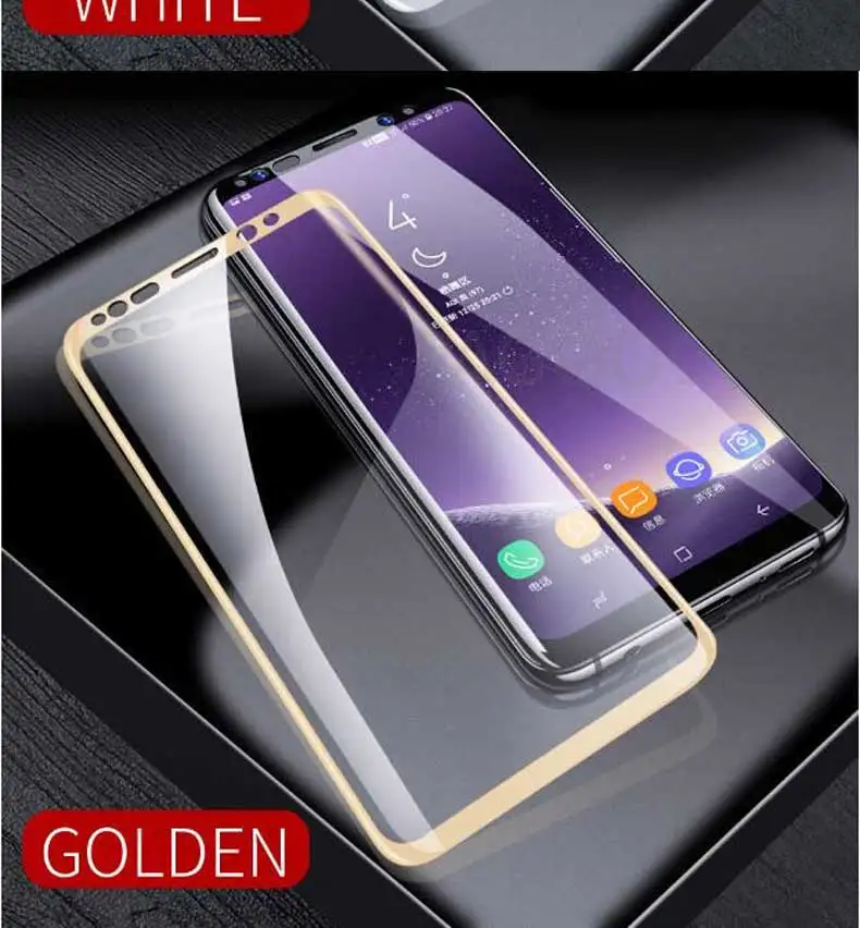 200D защитное стекло с закругленными краями для samsung Galaxy S8 S9 S10 Plus S10E S7 Note 8 9 10 защитная пленка из закаленного стекла