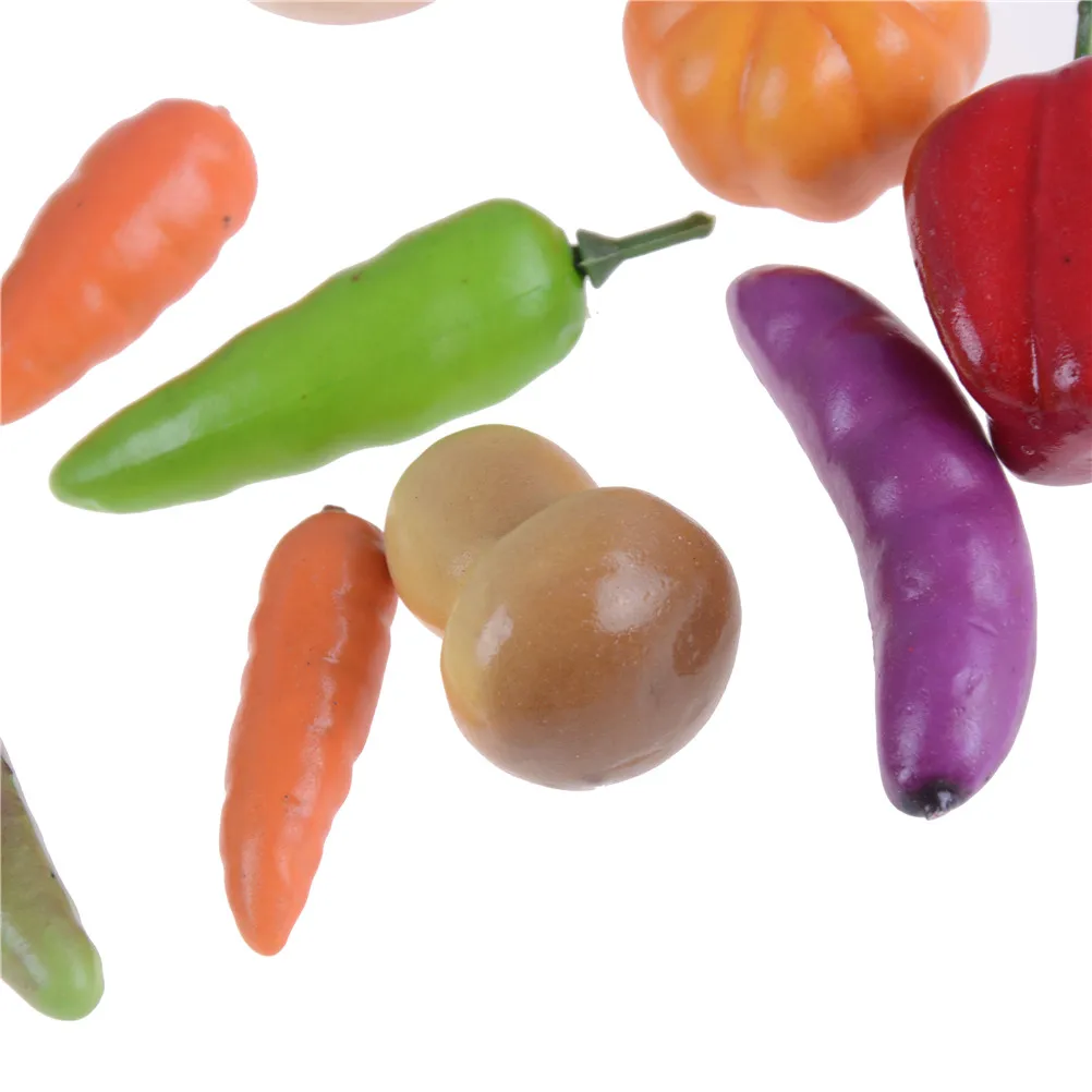 10 шт./лот ролевые кухонные игрушки детские обучающие фрукты овощи продукты для