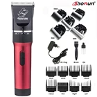 Профессиональный триммер BaoRun P6 для домашних питомцев, электрическая машинка для стрижки животных с низким уровнем шума, триммер для кошек