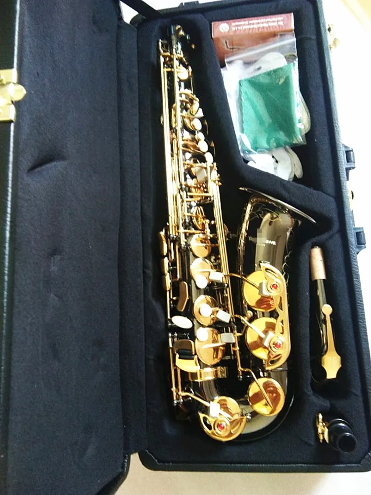 

New Yanagis A-991 Alto Saxophone E-Flat Black Nickel Sax Alto Mouthpiece Ligature Reed Neck Musical Instrument Accessories