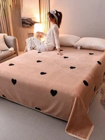 2022 new fashion blankets bed sheets mattresses blankets winter bedding student dormitory household
