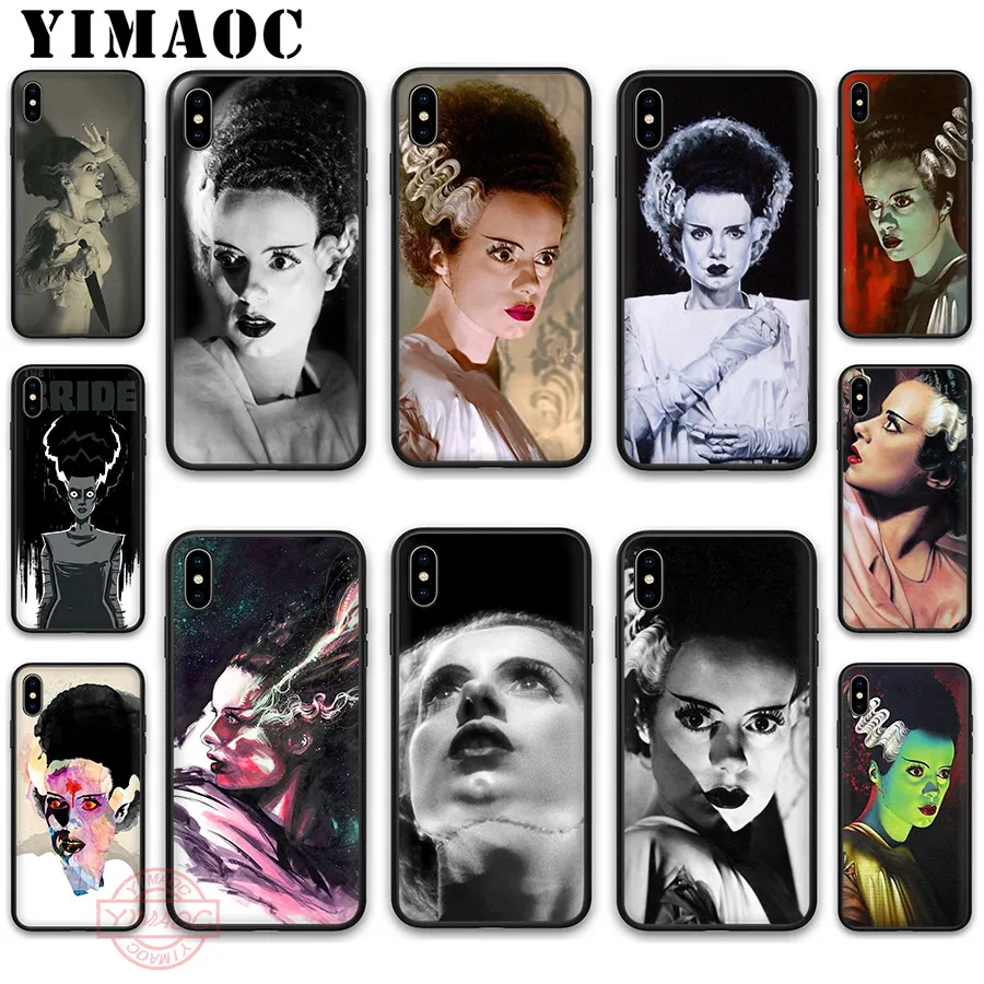 Мягкий силиконовый чехол YIMAOC Bride Of Frankenstein для Apple iPhone 5 5S SE 6 6S 7 8 Plus X XS XR 11 Pro Max задняя