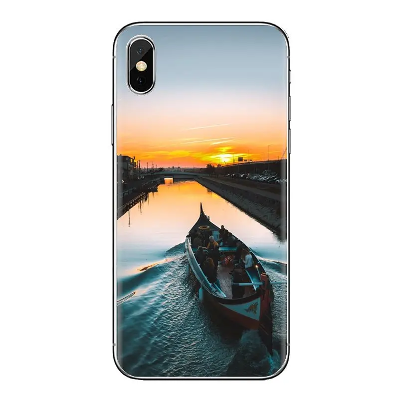 Для Samsung Galaxy J1 J2 J3 J4 J5 J6 J7 J8 плюс 2018 Prime 2015 2016 2017 прозрачные мягкие чехлы закат