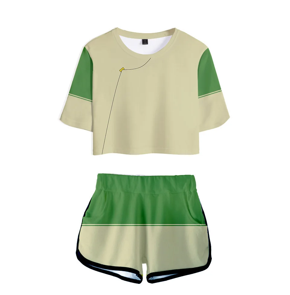 Аватар: Последний Костюм для косплея Airbender летние мужские и женские топы с