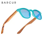 BARCUR, детские солнцезащитные очки, поляризационные, прекрасные, деревянные, солнцезащитные очки, Круглый Стиль, антибликовые оттенки, oculos de sol, UV400